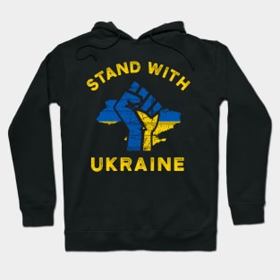 STAND WITH UKRAINE SLAVA UKRAINI PROTEST PUTIN PROTEST RUSSIAN INVASION Hoodie